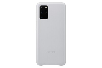 Foto 1 | Funda De Piel Para Samsung Galaxy S20+ 5g, Color Gris Claro - Venta Internacional.