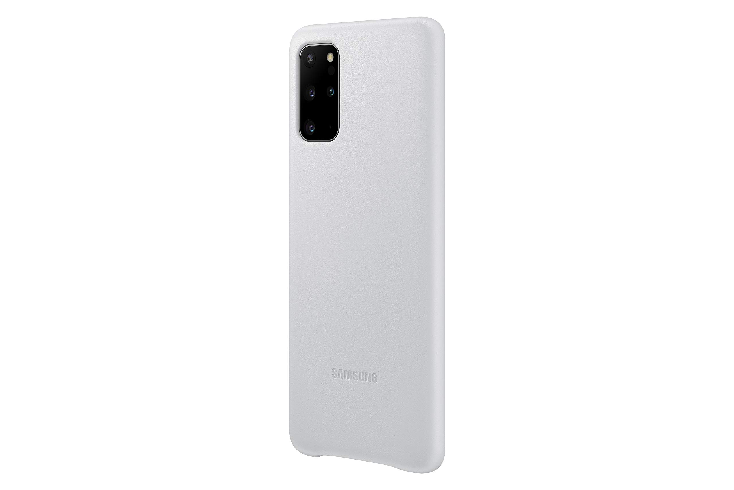 Foto 4 pulgar | Funda De Piel Para Samsung Galaxy S20+ 5g, Color Gris Claro - Venta Internacional.