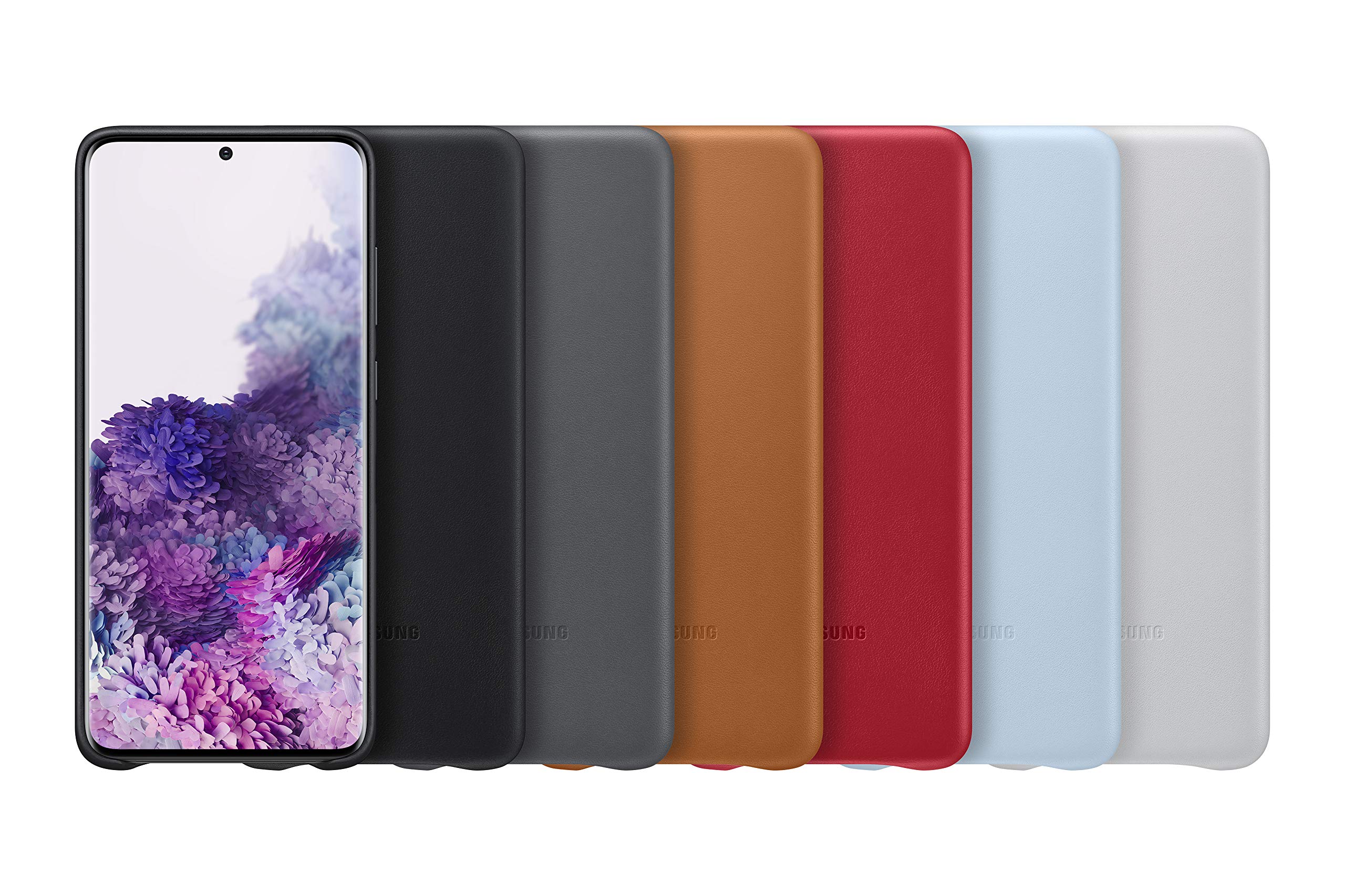 Foto 6 pulgar | Funda De Piel Para Samsung Galaxy S20+ 5g, Color Gris Claro - Venta Internacional.