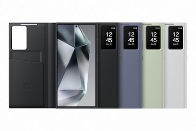 Foto 5 | Funda Tipo Cartera Smart View Para Samsung Galaxy S24 Ultra White - Venta Internacional.