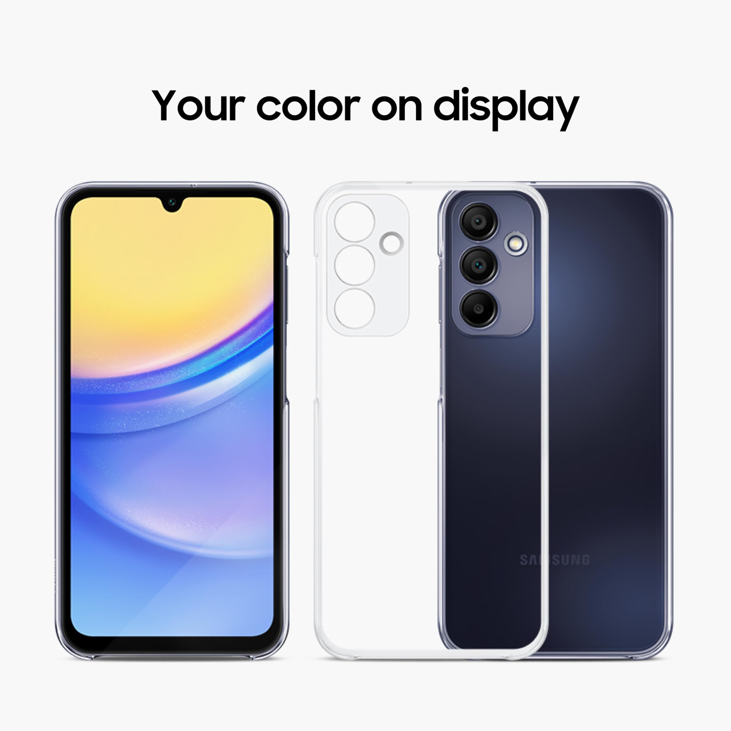 Foto 7 pulgar | Funda Para Teléfono Samsung Galaxy A15 5g Transparente - Venta Internacional.