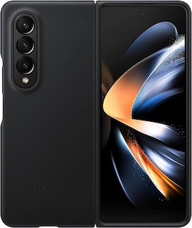Foto 2 | Funda De Piel Para Samsung Galaxy Z Fold 4, Color Negro - Venta Internacional.