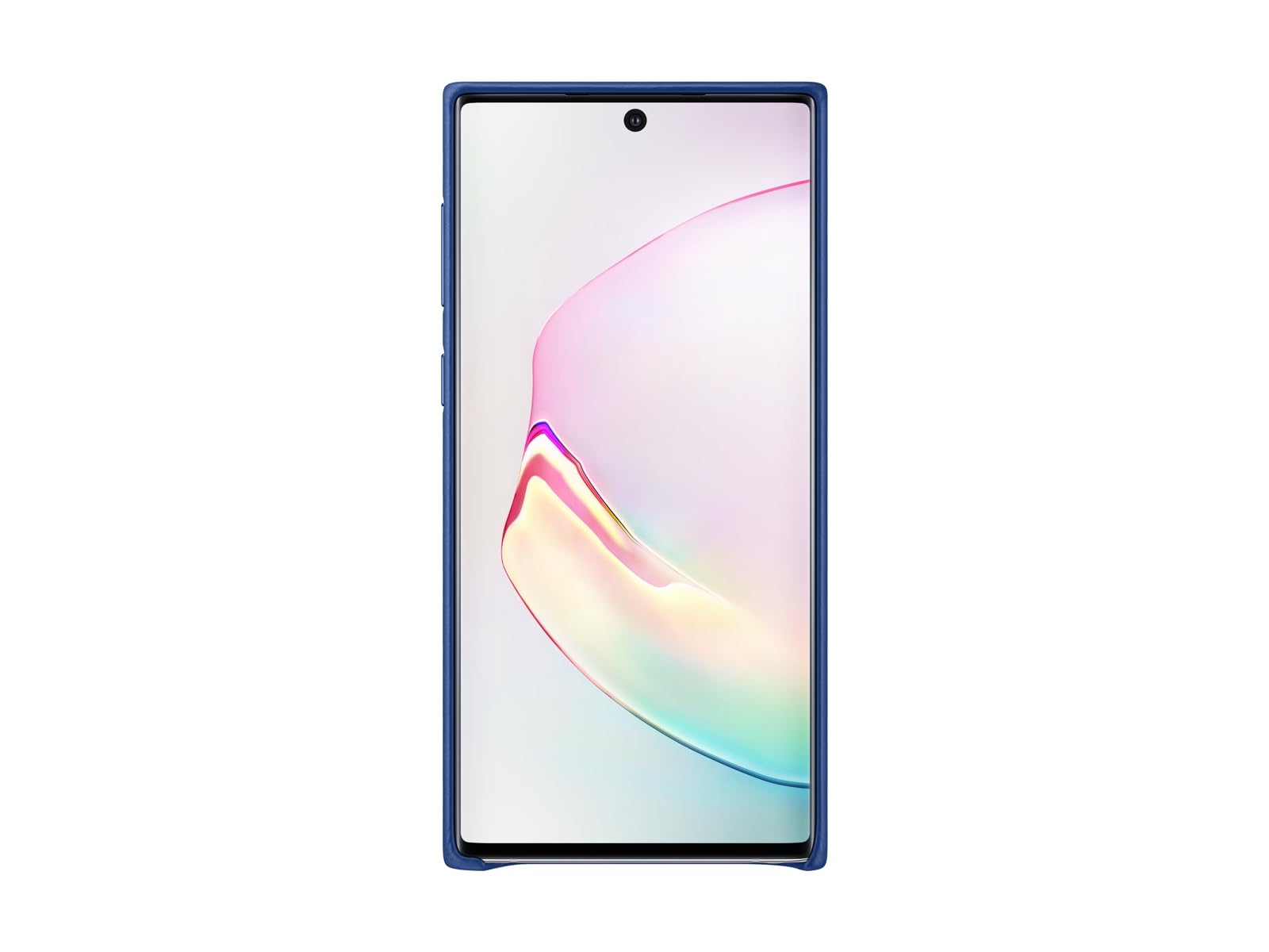 Foto 4 pulgar | Funda Protectora De Piel Para Samsung Galaxy Note10, Color Azul - Venta Internacional.