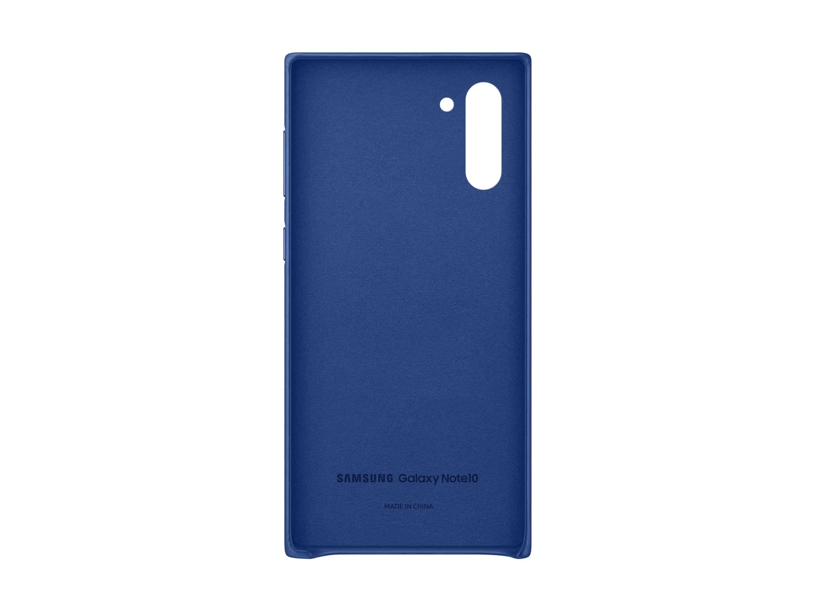 Foto 6 pulgar | Funda Protectora De Piel Para Samsung Galaxy Note10, Color Azul - Venta Internacional.