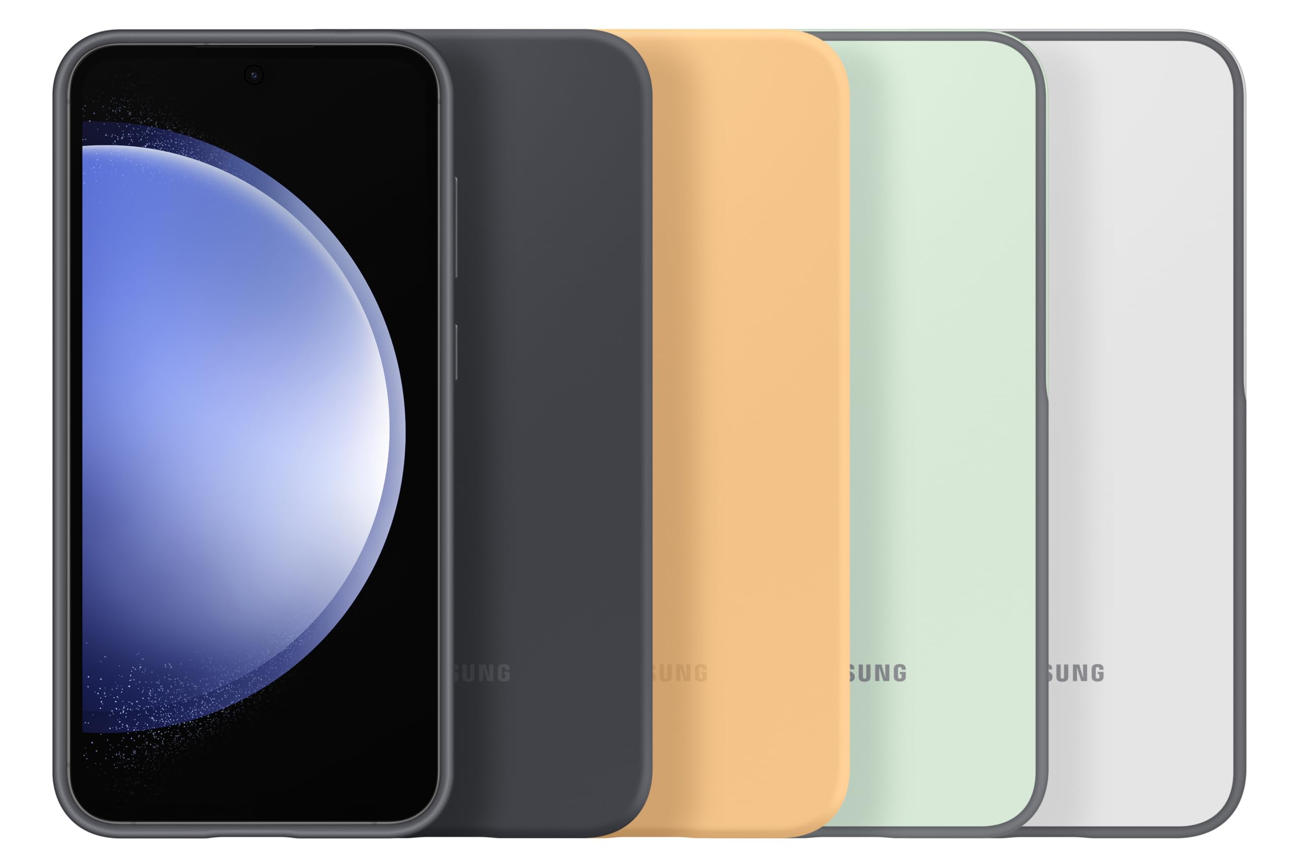 Foto 4 | Funda Para Teléfono Samsung Galaxy S23fe (2023) Oficial De Silicona Negra - Venta Internacional.