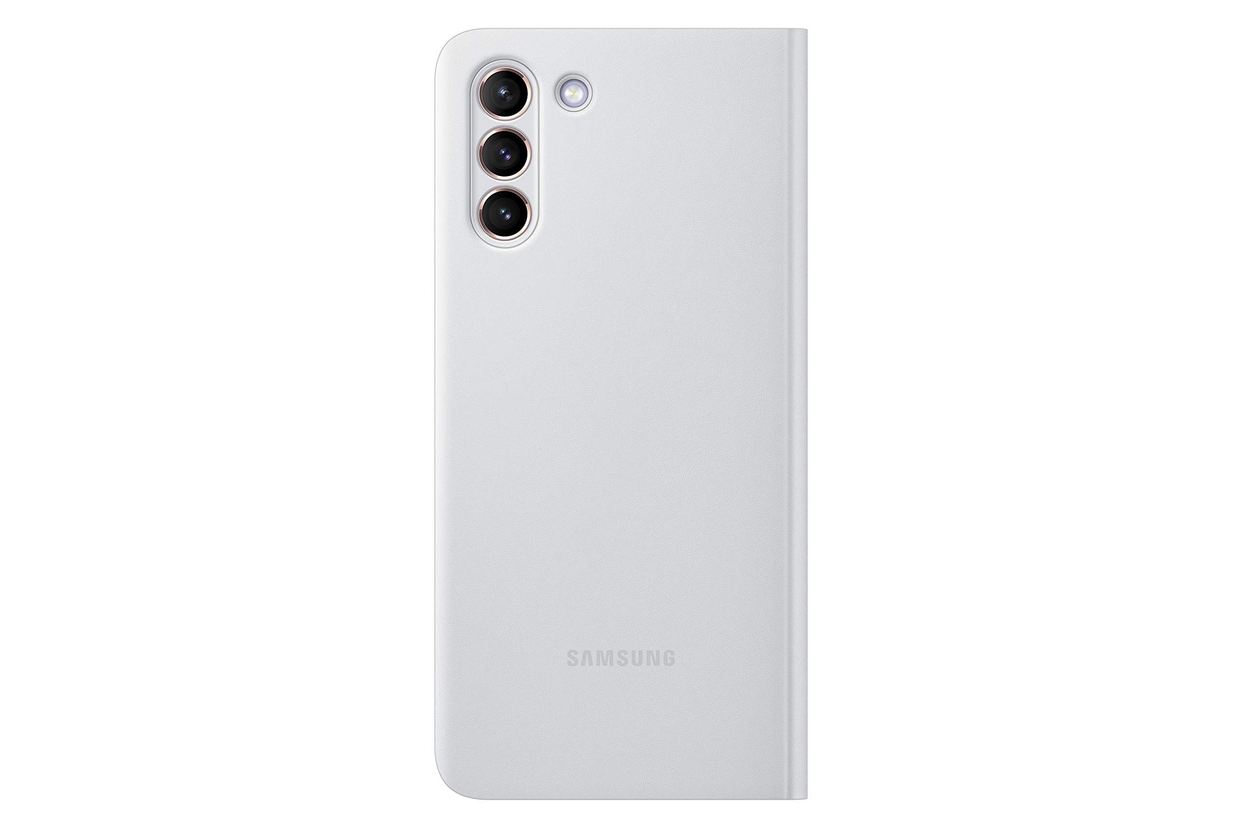 Foto 5 pulgar | Funda Con Tapa Para Samsung Galaxy S21+ S-view, Color Gris - Venta Internacional.