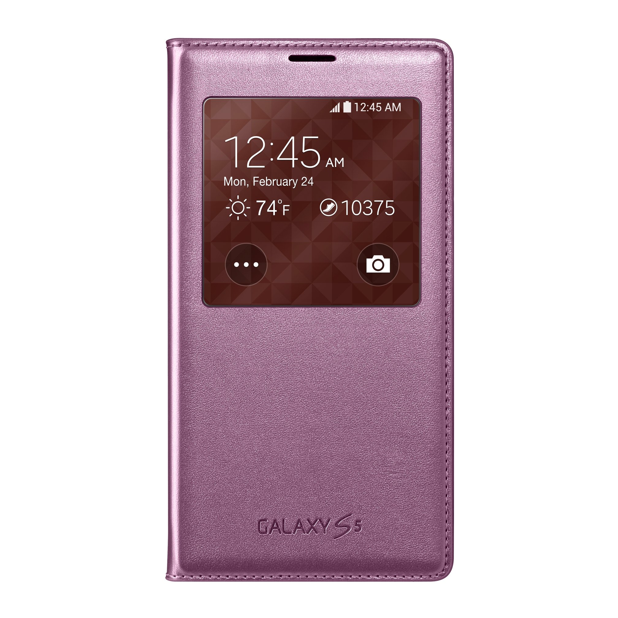 Foto 2 pulgar | Funda Tipo Folio Para Samsung Galaxy S5 S View, Color Rosa - Venta Internacional.