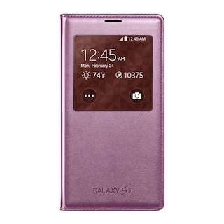 Foto 1 | Funda Tipo Folio Para Samsung Galaxy S5 S View, Color Rosa - Venta Internacional.