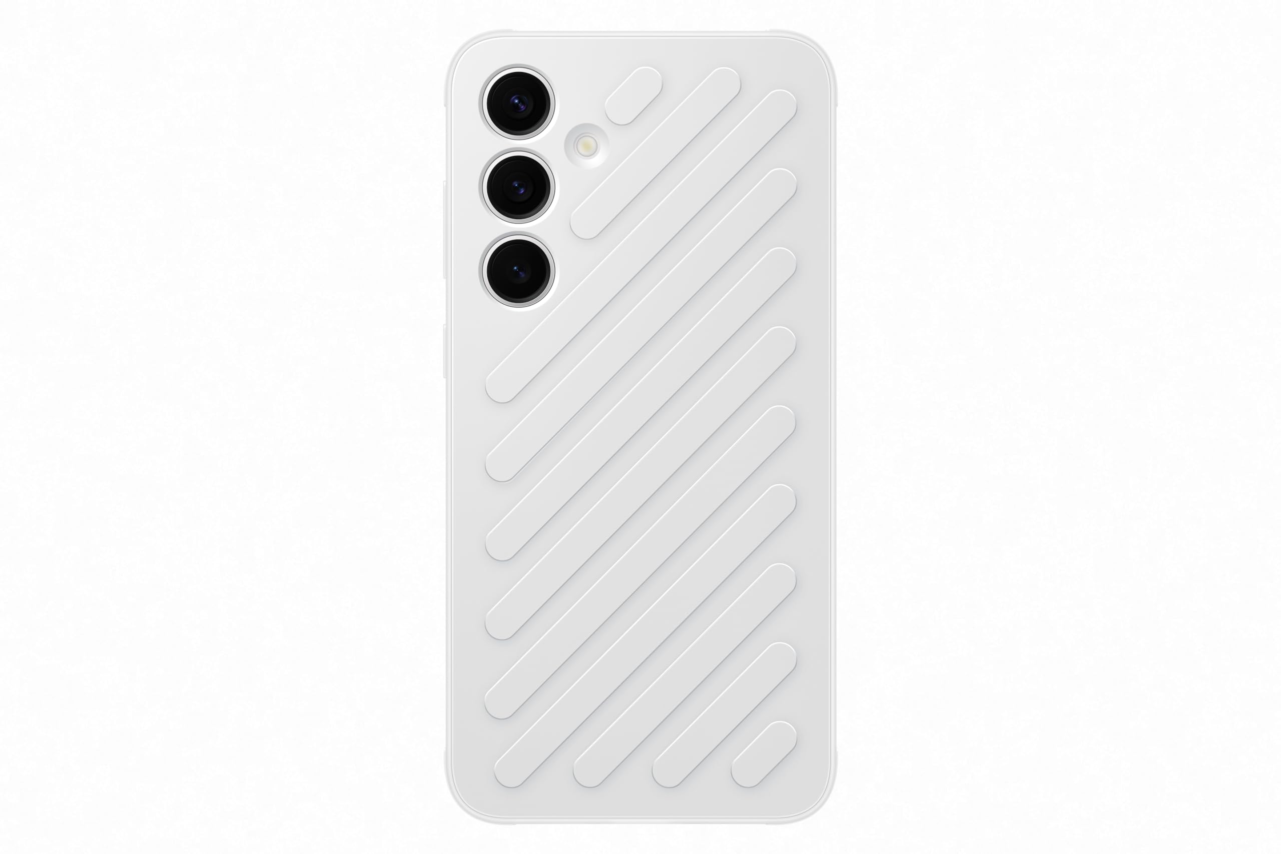 Funda Para Teléfono Samsung Galaxy S24+ Shield Gris Claro Oficial - Venta Internacional.