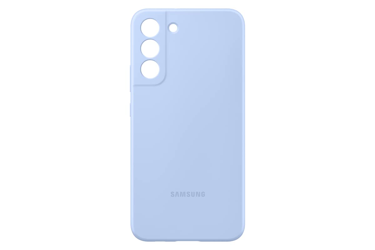 Foto 4 pulgar | Funda De Silicona Para Samsung Galaxy S22+, Color Azul Cielo - Venta Internacional.