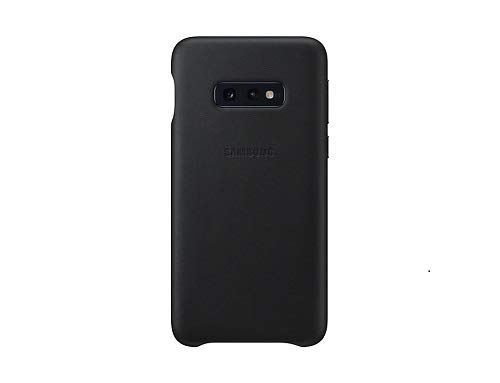 Case Samsung - Funda De Piel Para S10e, Color Negro - Venta Internacional.