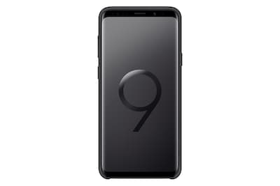 Foto 3 | Funda Samsung Galaxy S9+ Alcantara Negra - Venta Internacional.