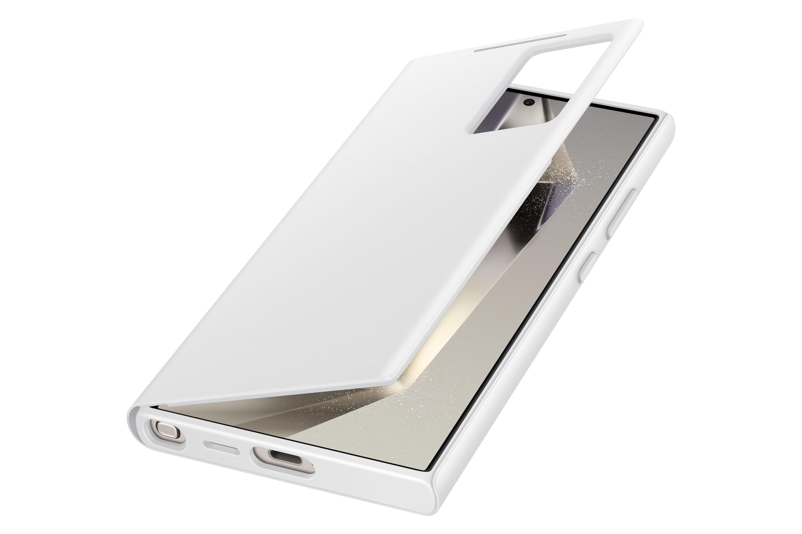 Foto 5 pulgar | Funda Para Teléfono S-view Wallet Samsung Galaxy S24 Ultra White - Venta Internacional.