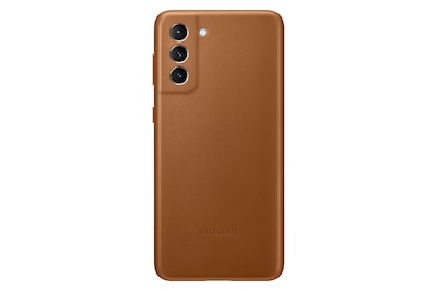 Foto 1 | Funda De Piel Para Teléfono Móvil Samsung Galaxy S21+, Color Marrón - Venta Internacional.