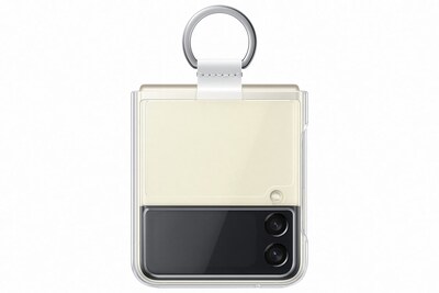 Foto 1 | Funda Transparente Para Samsung Galaxy Z Flip3 Con Anillo, De Plástico - Venta Internacional.