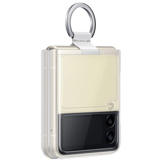 Foto 4 | Funda Transparente Para Samsung Galaxy Z Flip3 Con Anillo, De Plástico - Venta Internacional.