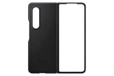 Foto 7 | Funda De Piel Oficial Para Samsung Galaxy Z Fold3, Color Negro - Venta Internacional.