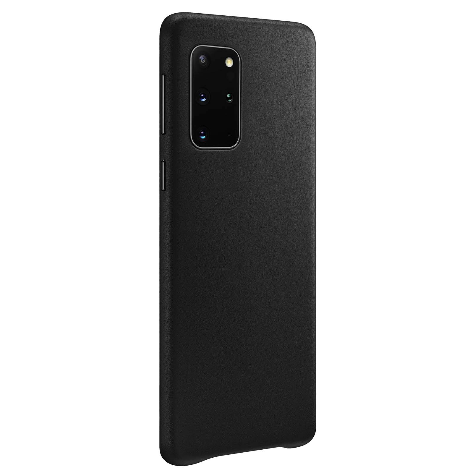 Funda De Piel Negra Para Samsung Galaxy S20+ 5g - Venta Internacional.
