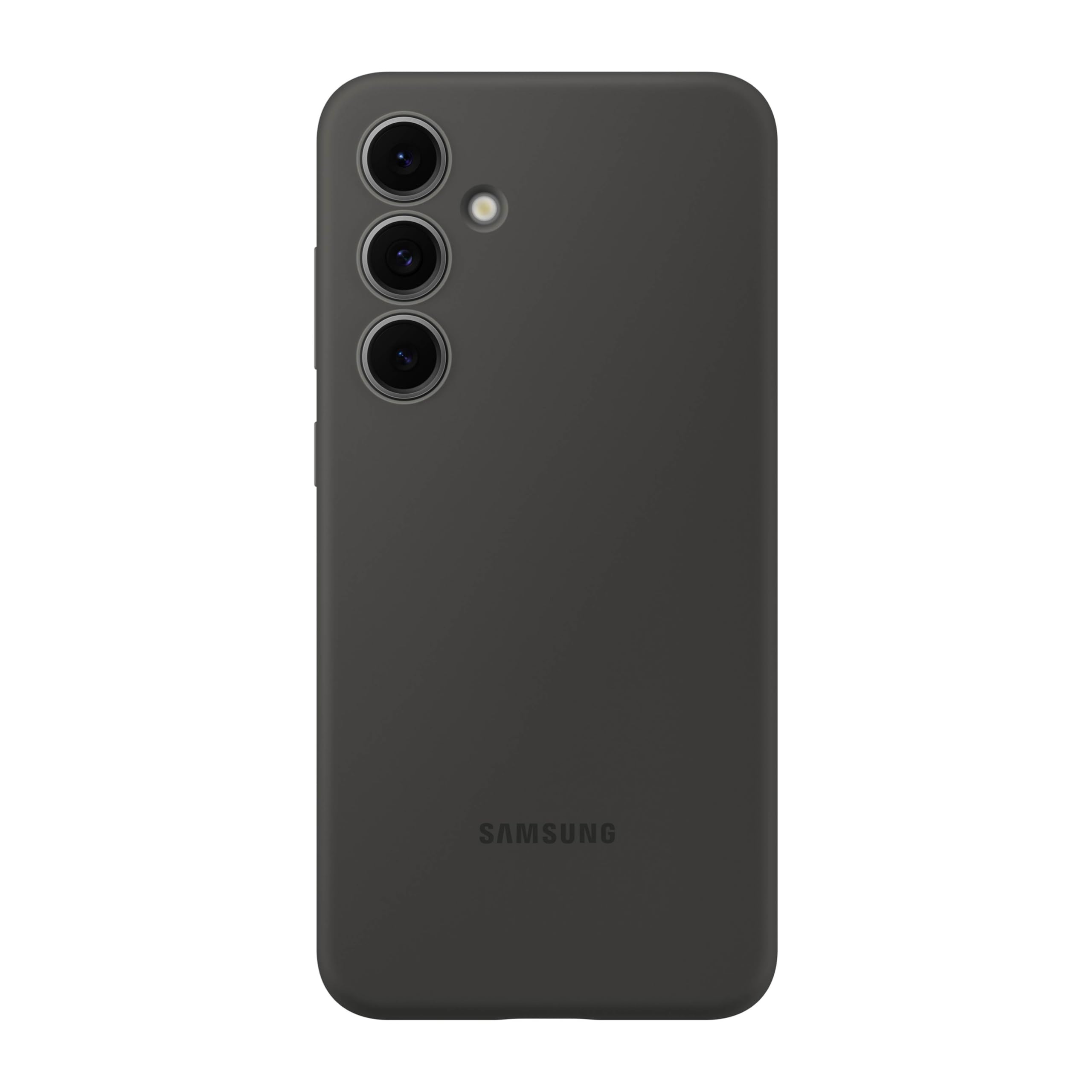 Funda De Silicona Negra Para Samsung Galaxy S24 Fe - Venta Internacional.