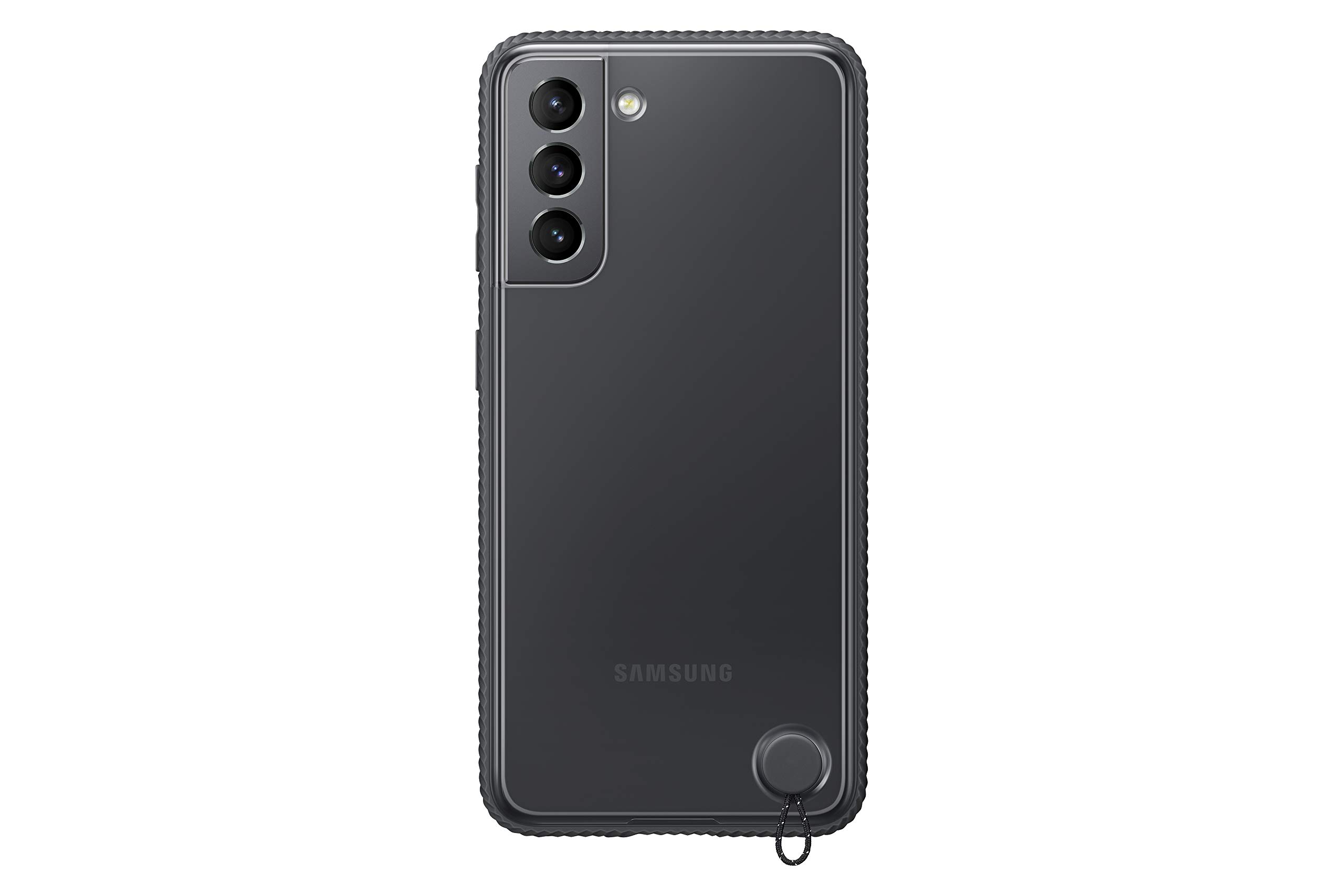Funda Para Teléfono Celular Samsung Galaxy S21, Color Negro Transparente - Venta Internacional.