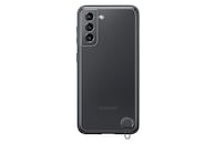 Funda Para Teléfono Celular Samsung Galaxy S21, Color Negro Transparente - Venta Internacional.