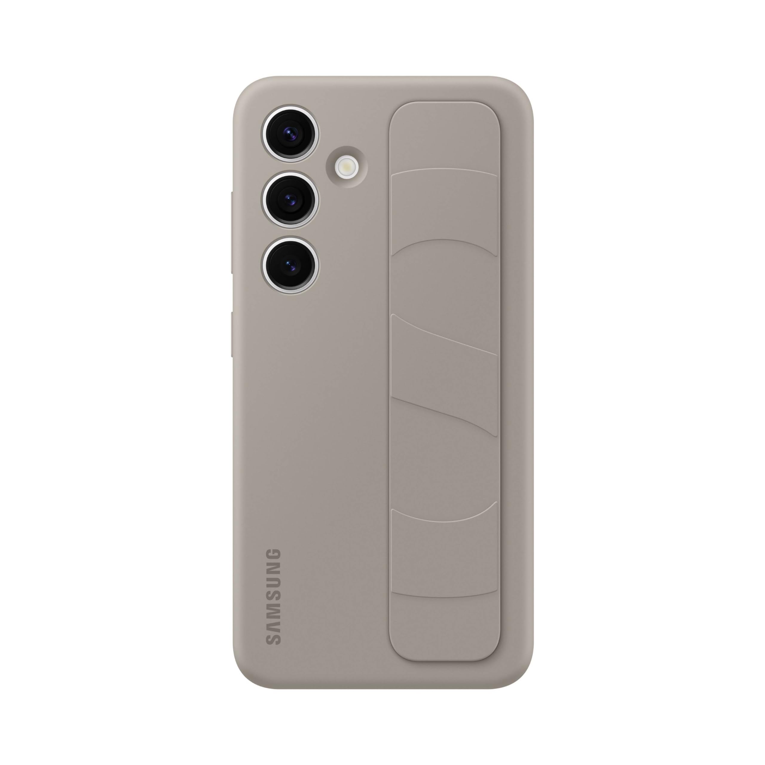 Funda Para Teléfono Samsung Galaxy S24+ Plus Standing Grip Taupe - Venta Internacional.