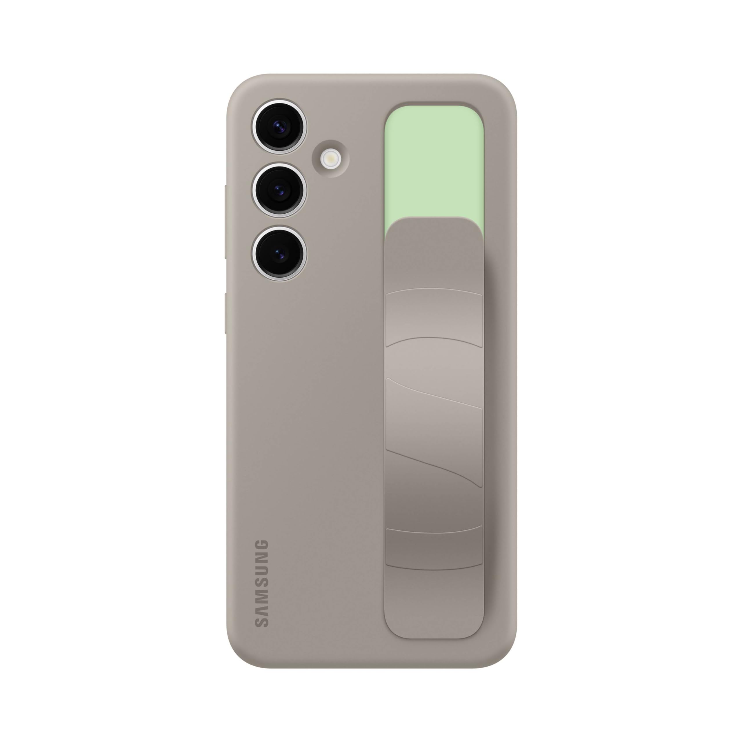 Foto 4 pulgar | Funda Para Teléfono Samsung Galaxy S24+ Plus Standing Grip Taupe - Venta Internacional.