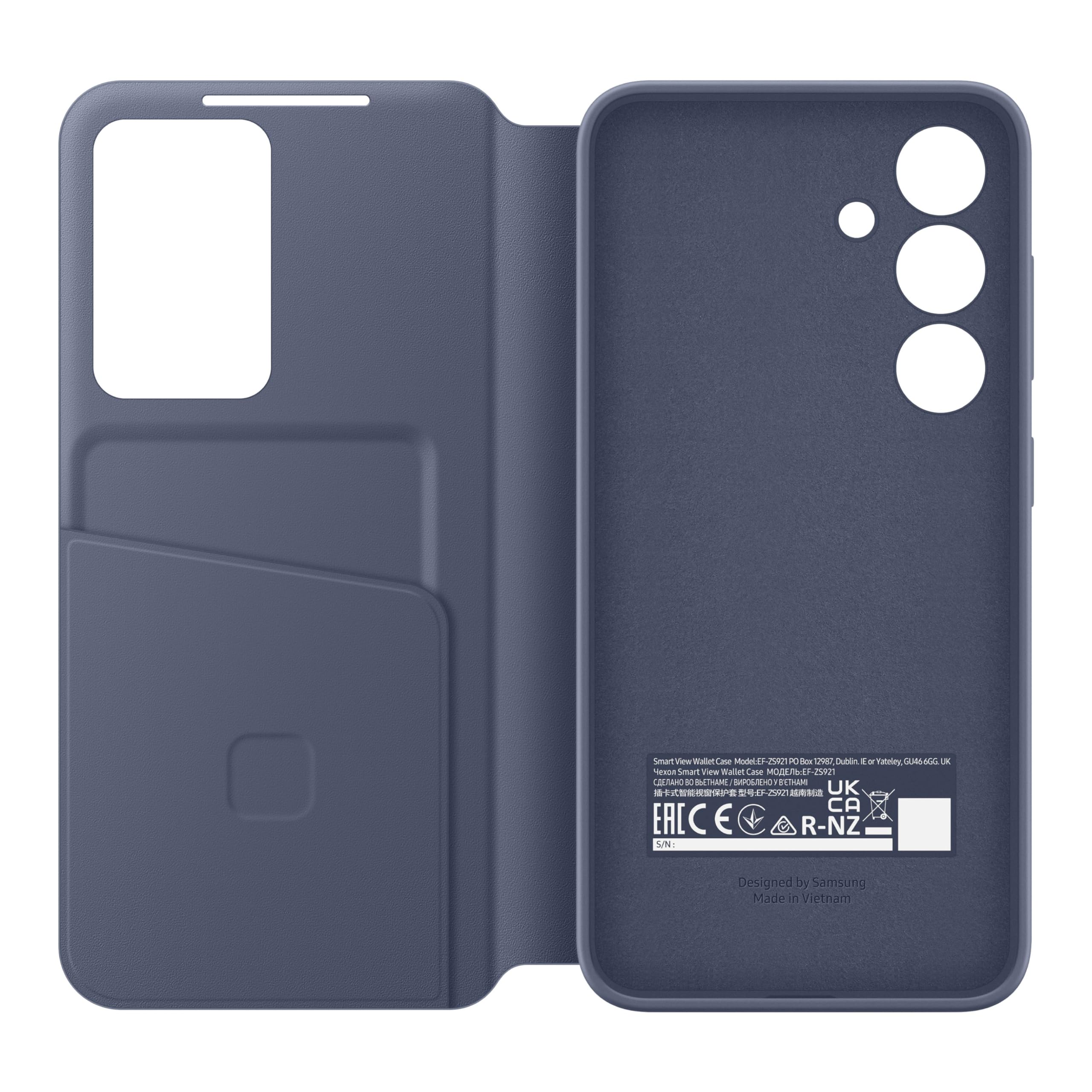 Foto 6 pulgar | Funda De Teléfono S-view Wallet Para Samsung Galaxy S24 Ef-zs921cvegus - Venta Internacional.