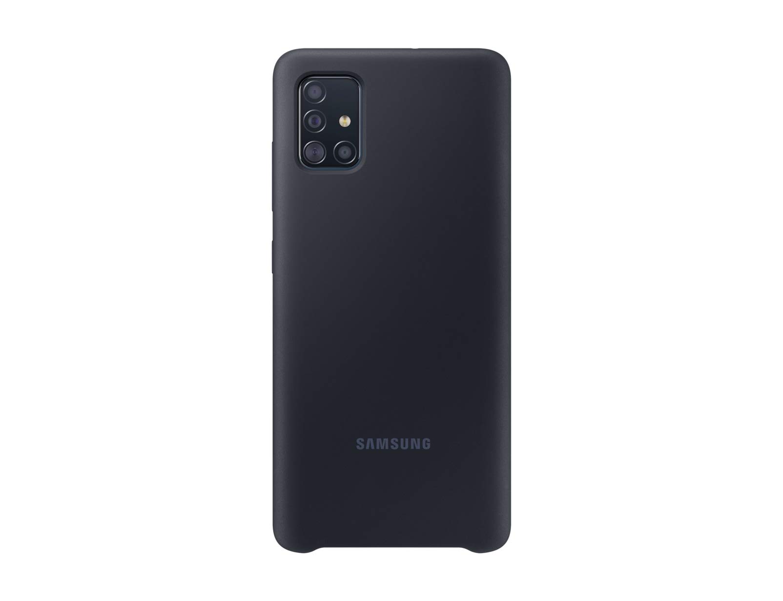 Funda Para Teléfono Samsung Galaxy A51 Soft Touch Silicona Negra - Venta Internacional.