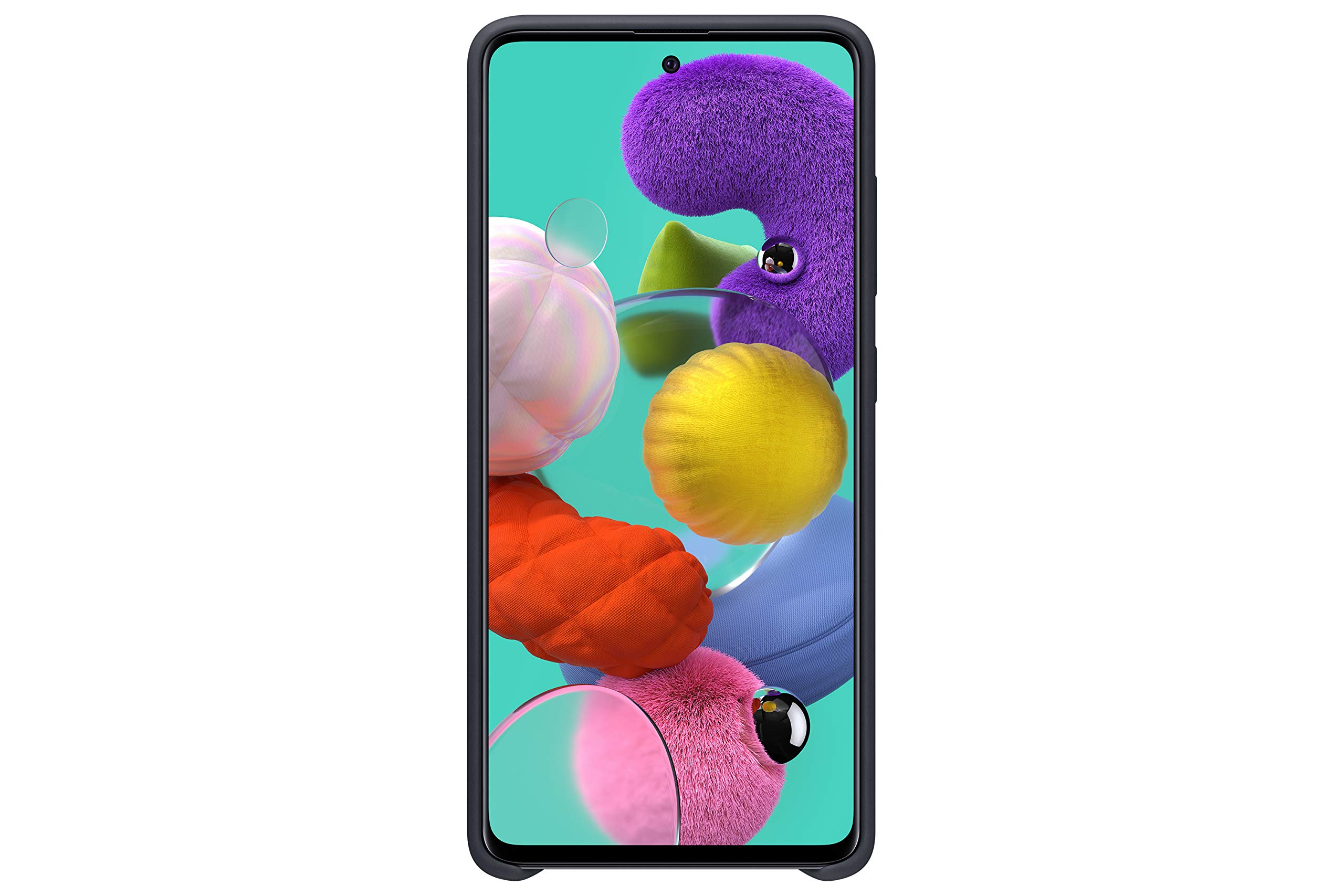 Foto 3 pulgar | Funda Para Teléfono Samsung Galaxy A51 Soft Touch Silicona Negra - Venta Internacional.