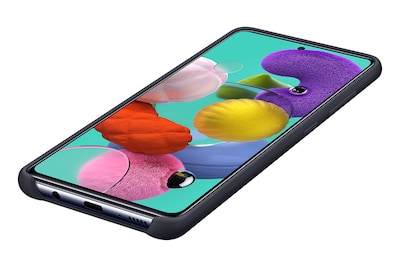 Foto 4 | Funda Para Teléfono Samsung Galaxy A51 Soft Touch Silicona Negra - Venta Internacional.