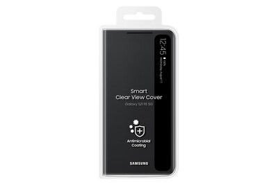 Foto 7 | Funda Para Teléfono Samsung Galaxy S21 Fe 5g S View Cover Negra - Venta Internacional.