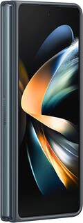 Foto 2 | Funda De Piel Para Samsung Galaxy Z Fold 4, Color Gris Y Verde - Venta Internacional.