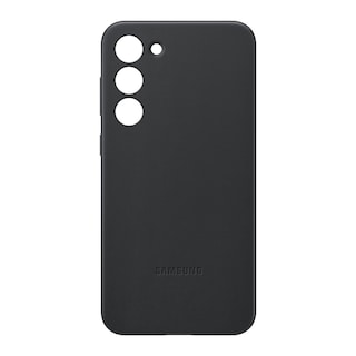 Foto 4 | Funda Para Teléfono Samsung Galaxy S23 De Piel Con Parte Delantera Y Trasera Negra - Venta Internacional.