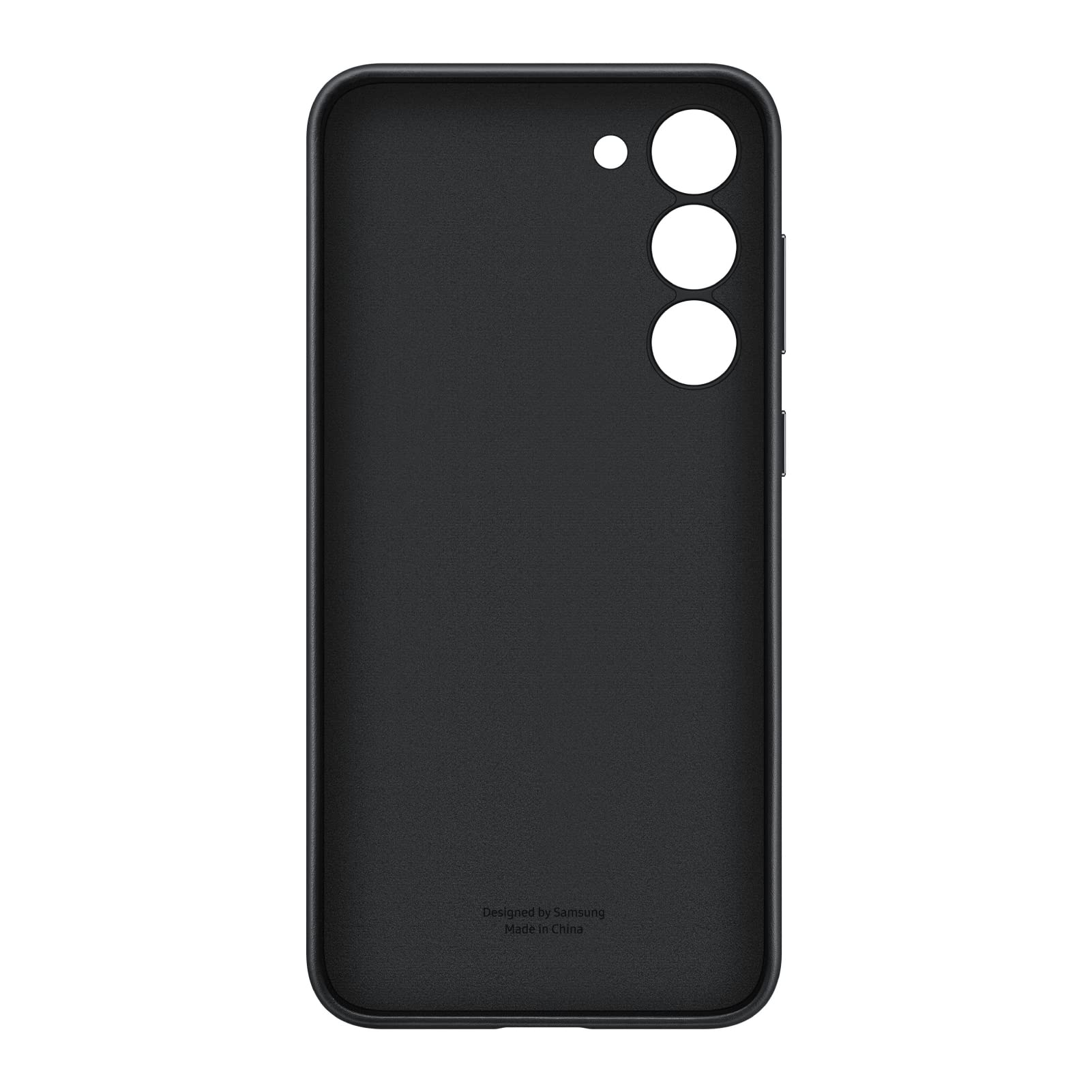 Foto 6 pulgar | Funda Para Teléfono Samsung Galaxy S23 De Piel Con Parte Delantera Y Trasera Negra - Venta Internacional.