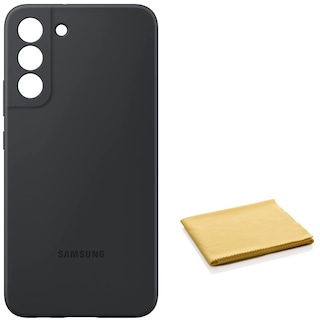 Foto 1 | Funda De Silicona Para Samsung Galaxy S22+ Plus, Color Negro - Venta Internacional.
