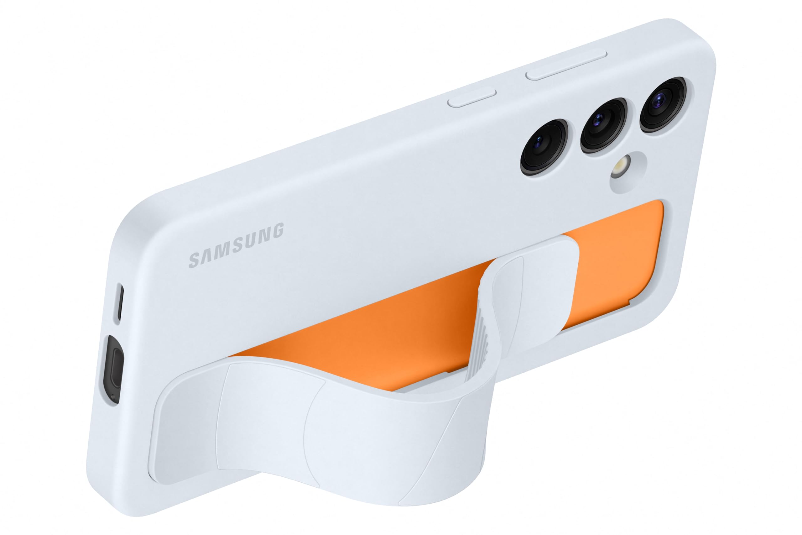 Foto 4 pulgar | Funda Para Teléfono Samsung Galaxy S24 Con Agarre Oficial, Color Azul Claro - Venta Internacional.