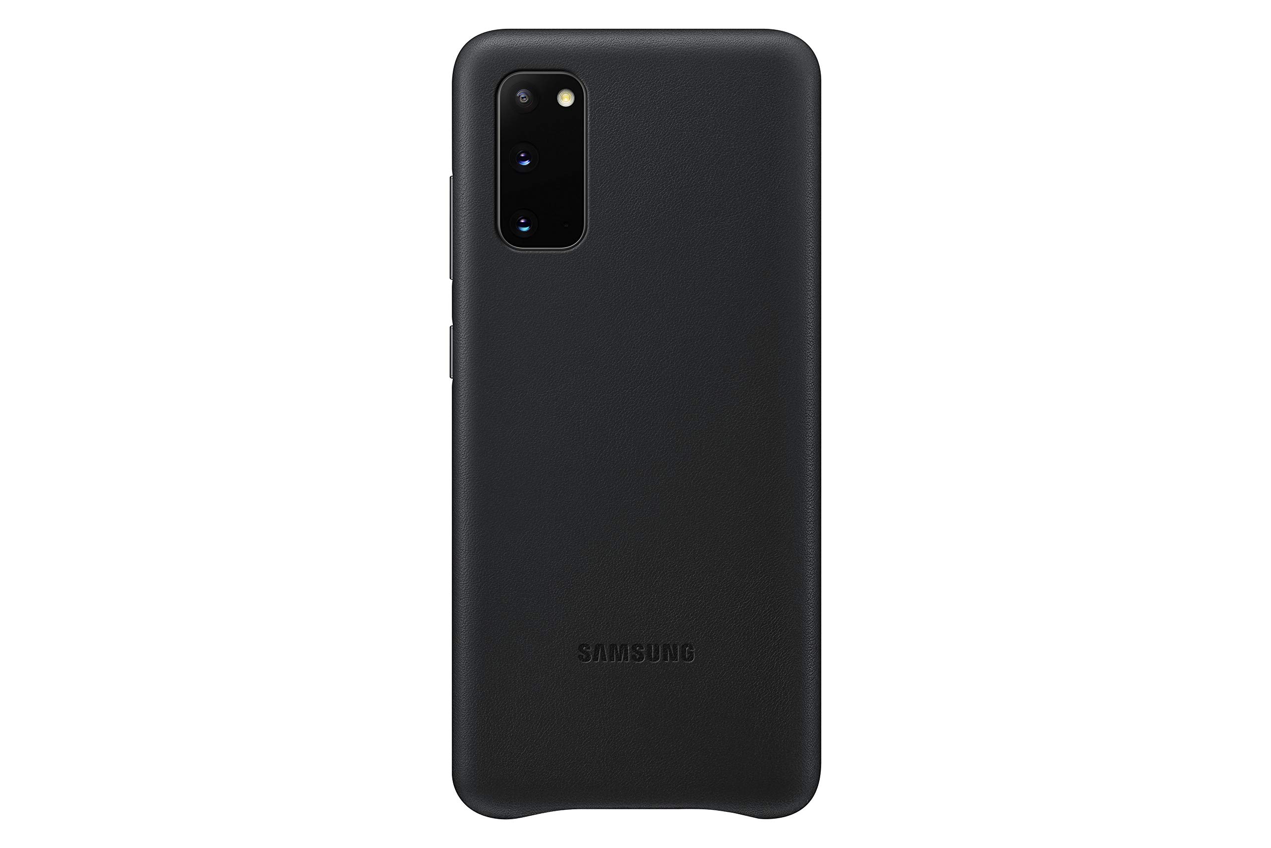 Funda Trasera De Piel Para Samsung Galaxy S20, Color Negro - Venta Internacional.