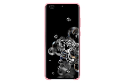 Foto 2 | Funda Para Teléfono Samsung Galaxy S20 Ultra Silicone Rosa - Venta Internacional.