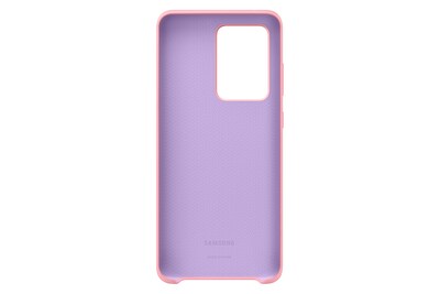 Foto 3 | Funda Para Teléfono Samsung Galaxy S20 Ultra Silicone Rosa - Venta Internacional.