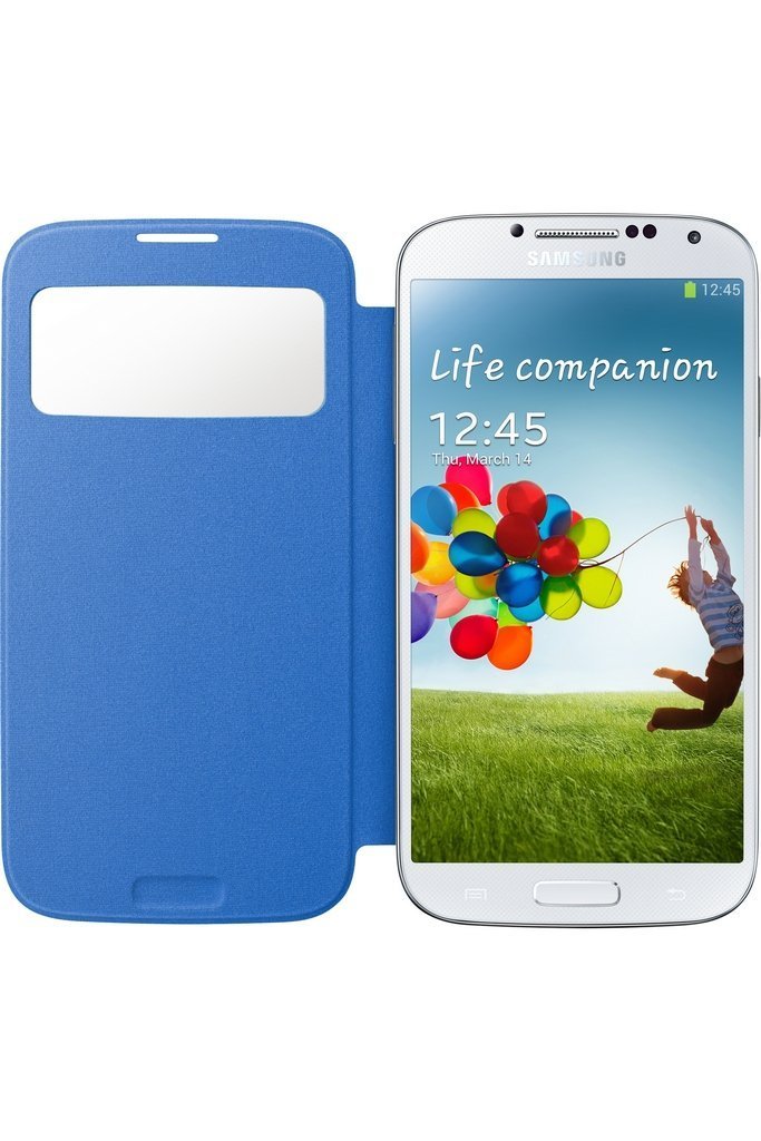 Foto 3 pulgar | Funda Tipo Folio Para Samsung Galaxy S4 S-view, Color Azul Claro - Venta Internacional.