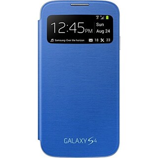 Foto 4 | Funda Tipo Folio Para Samsung Galaxy S4 S-view, Color Azul Claro - Venta Internacional.