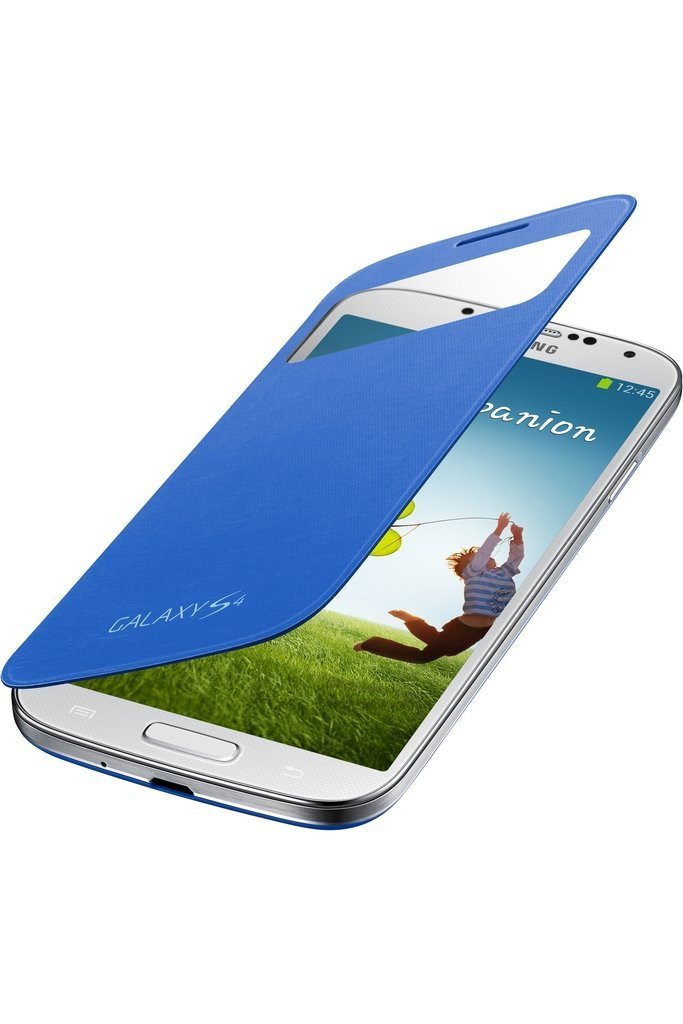 Foto 7 pulgar | Funda Tipo Folio Para Samsung Galaxy S4 S-view, Color Azul Claro - Venta Internacional.