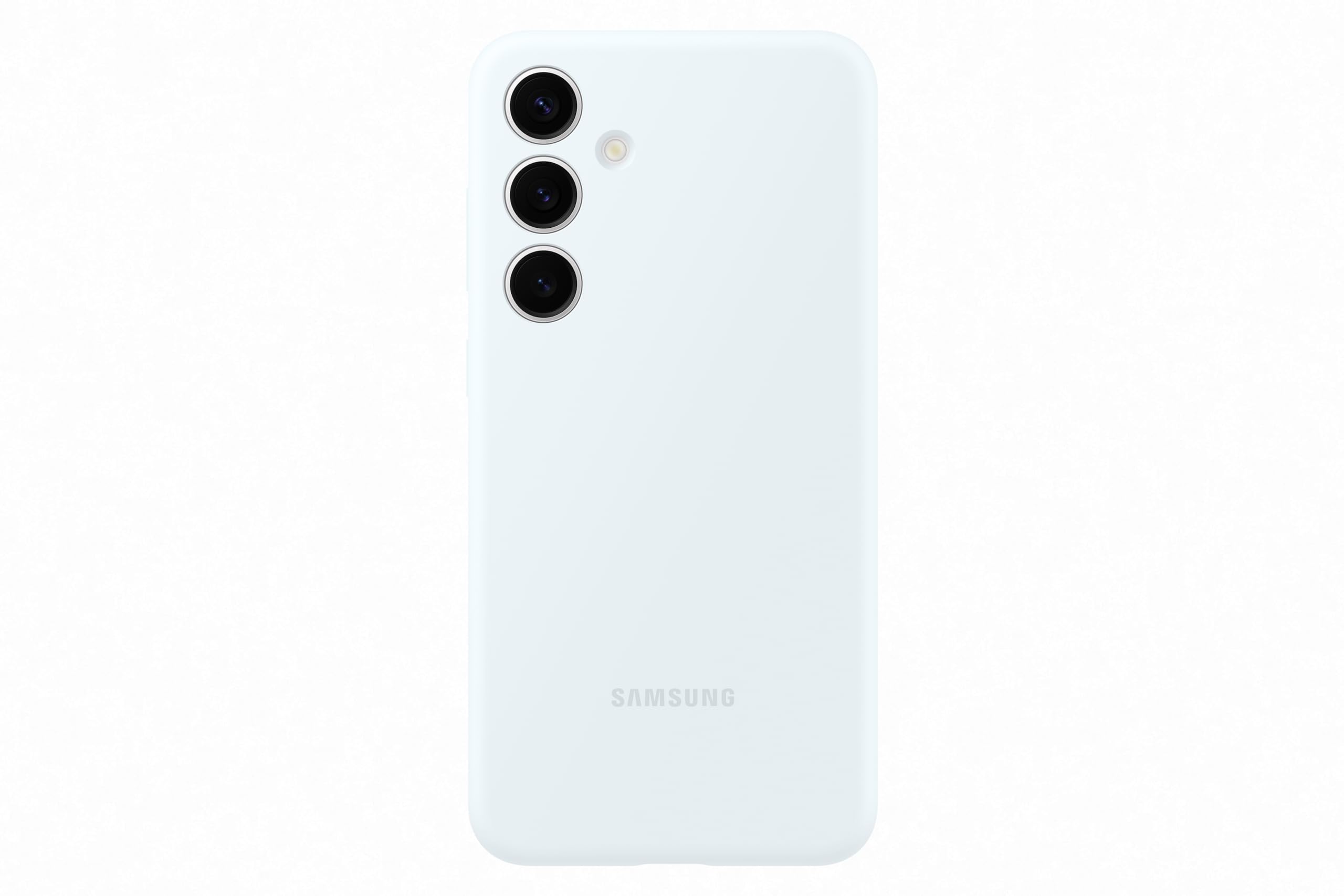 Funda Samsung Galaxy S24+ De Silicona Blanca Oficial - Venta Internacional.