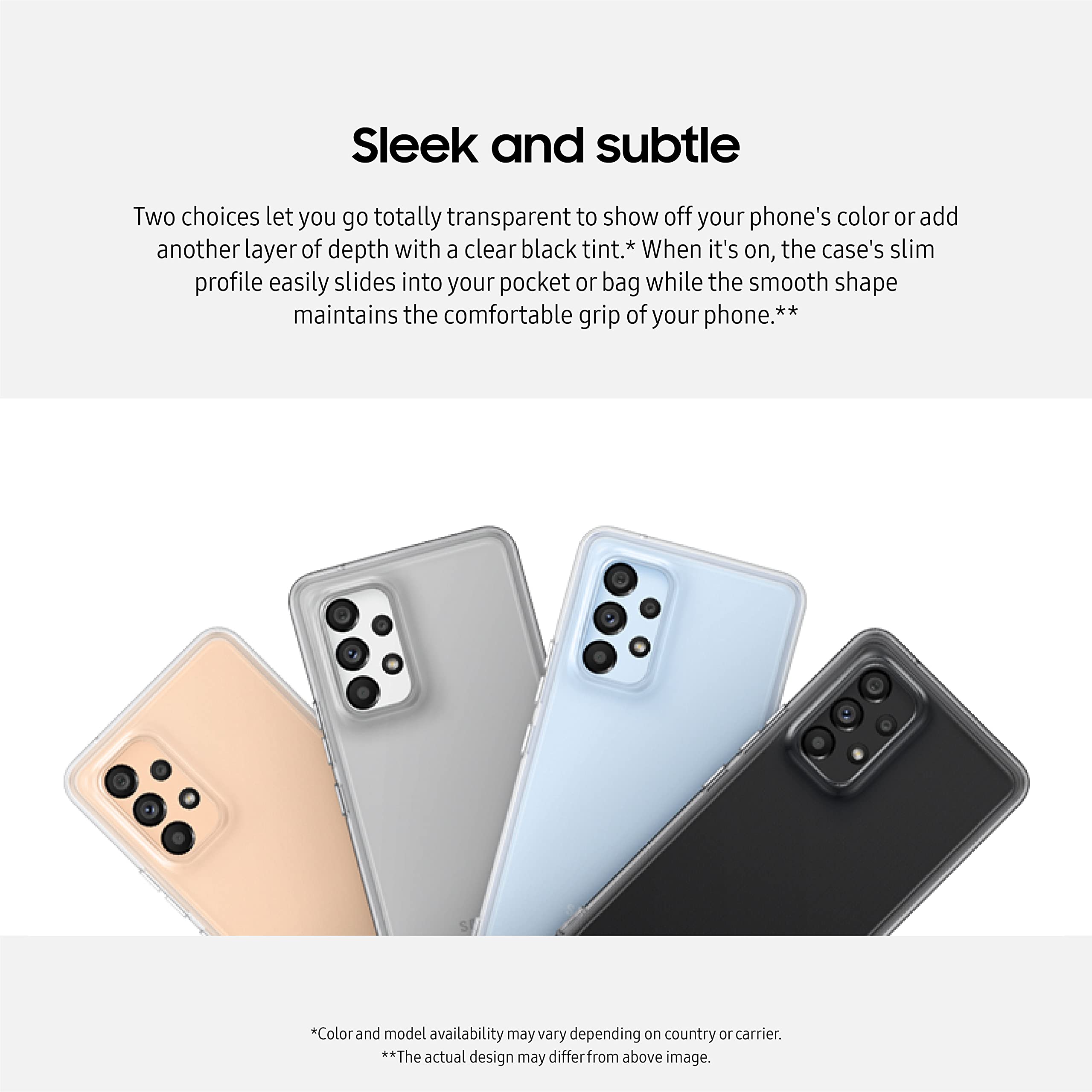 Foto 6 pulgar | Funda Para Teléfono Samsung Galaxy A53 5g, Suave Y Transparente, Negra - Venta Internacional.