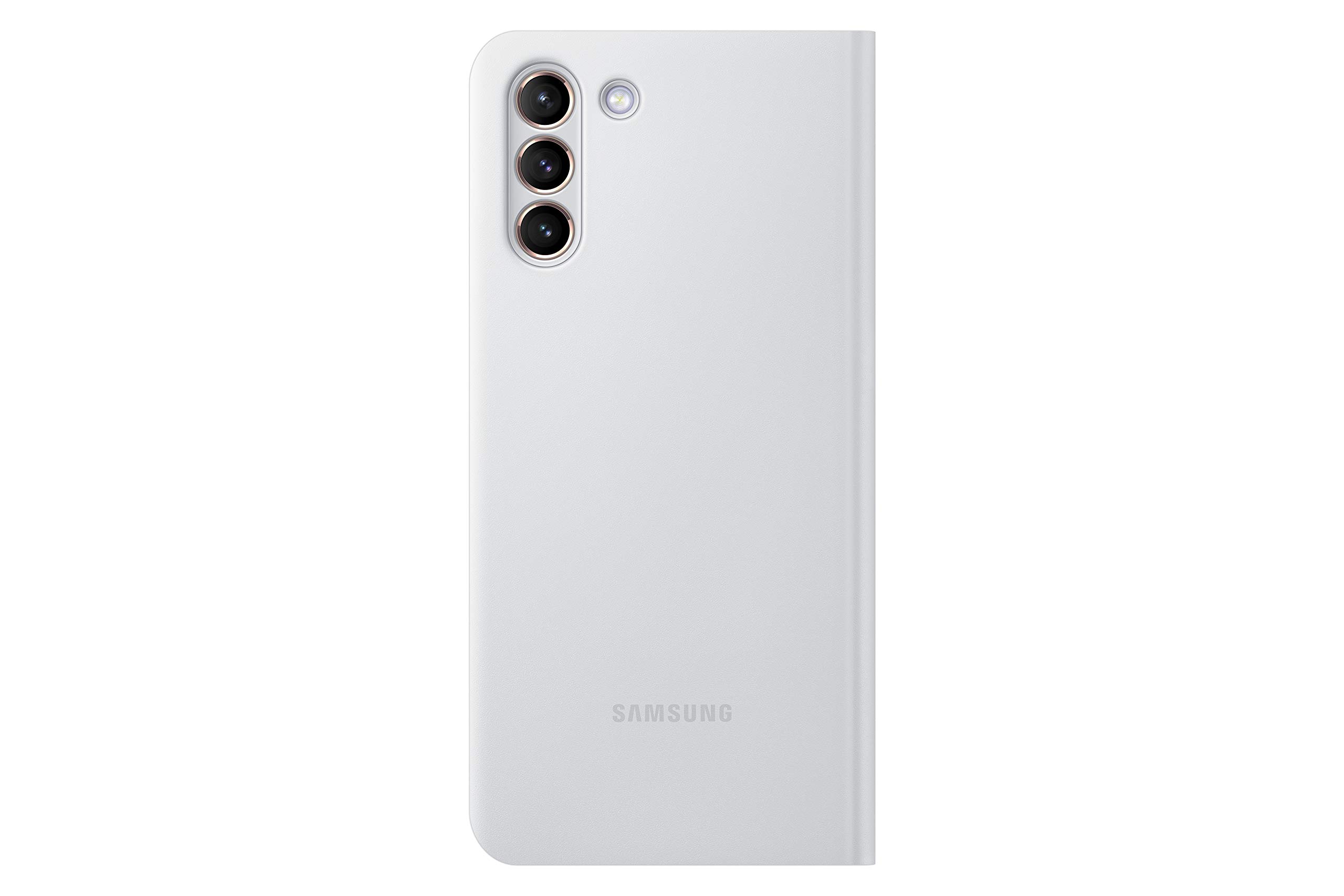 Foto 5 pulgar | Funda Led Tipo Cartera Para Samsung Galaxy S21+, Color Gris - Venta Internacional.
