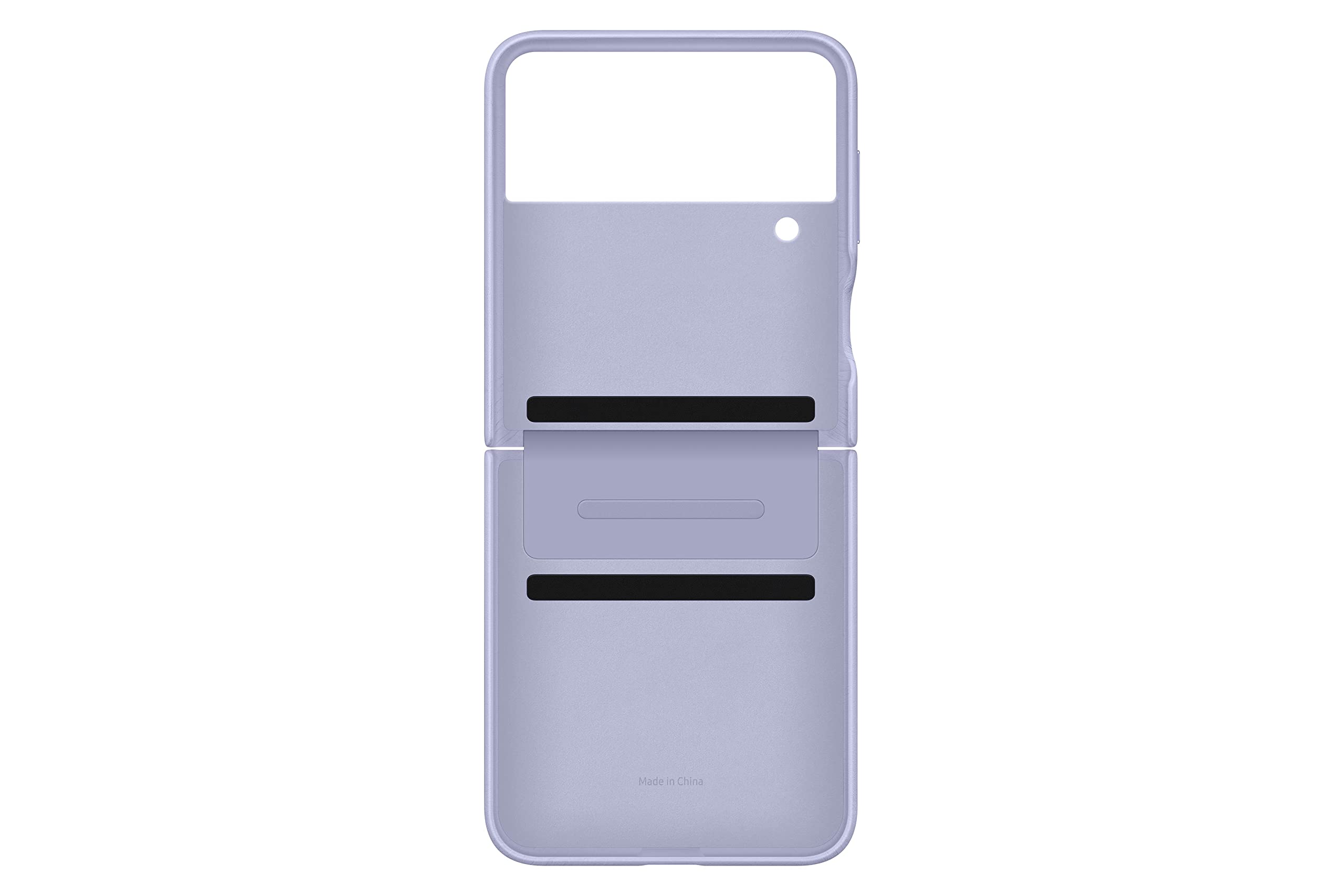 Foto 5 pulgar | Funda De Piel Con Solapa Para Samsung Galaxy Z Flip4, Color Morado - Venta Internacional.