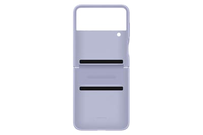 Foto 4 | Funda De Piel Con Solapa Para Samsung Galaxy Z Flip4, Color Morado - Venta Internacional.