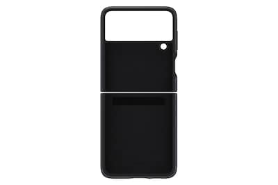 Foto 5 | Funda Para Teléfono Samsung Galaxy Z Flip 3 De Piel Negra - Venta Internacional.