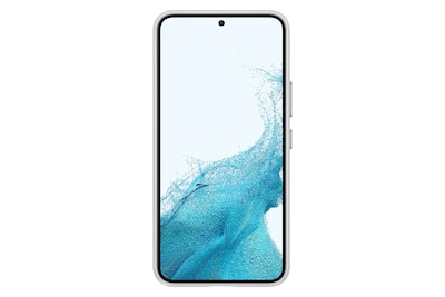 Foto 2 | Funda De Piel Para Samsung Galaxy S22, Color Gris Claro - Venta Internacional.